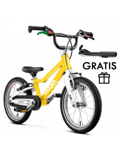 Rower dziecięcy woom 3 GO vibrant yellow (16") żółty +...