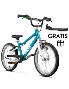 Rower dziecięcy woom 3 GO metallic blue (16") niebieski +...