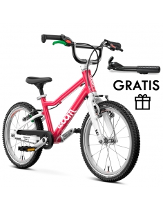 Rower dziecięcy woom 3 GO hot pink (16") różowy-malinowy...