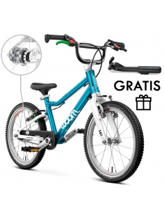 Rower dziecięcy woom 3 GO AUTOMAGIC metallic blue (16")...