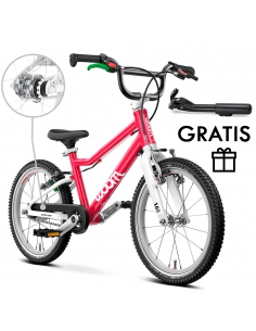 Rower dziecięcy woom 3 GO AUTOMAGIC hot pink (16")...