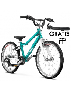 Rower dziecięcy woom 4 GO metallic turquoise (20")...