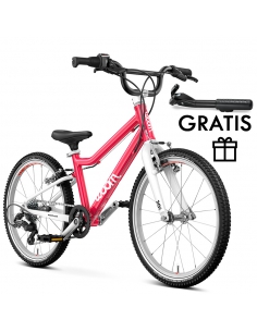 Rower dziecięcy woom 4 GO hot pink (20") różowy malinowy...