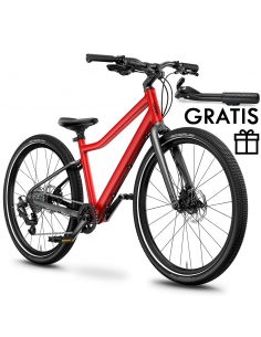 Rower dziecięcy woom 5 EXPLORE woom Red (24") czerwony +...