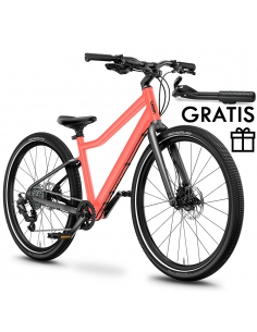 Rower dziecięcy woom 5 EXPLORE Neon Coral (24") koralowy...