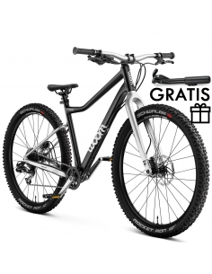 Rower dziecięcy MTB woom 6 OFF (26") Black + nóżka GRATIS