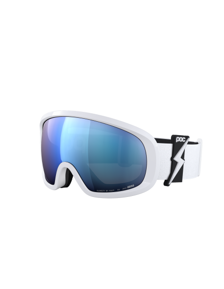 Gogle narciarskie POC FOVEA MID Blixten White/Clarity Highly Intense/Partly Sunny Blue