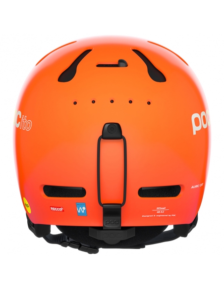 Kask narciarski POC POCito AURIC CUT MIPS Fluorescent Orange