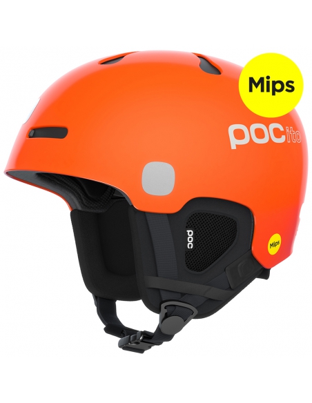Kask narciarski POC POCito AURIC CUT MIPS Fluorescent Orange