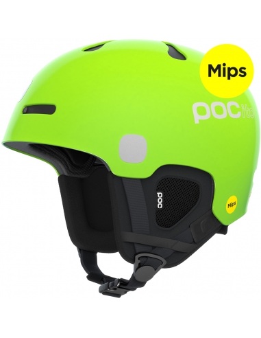 Kask narciarski POC POCito AURIC CUT MIPS Fluorescent Yellow/Green