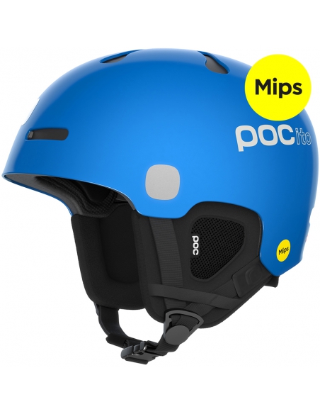 Kask narciarski POC POCito AURIC CUT MIPS Fluorescent Blue
