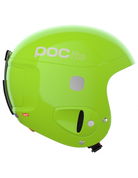 Kask narciarski POC POCito SKULL Flourescent Yellow/Green