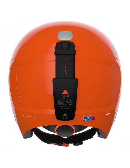 Kask narciarski POC POCito SKULL Fluorescent Orange