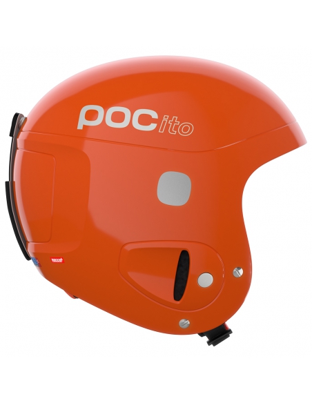 Kask narciarski POC POCito SKULL Fluorescent Orange