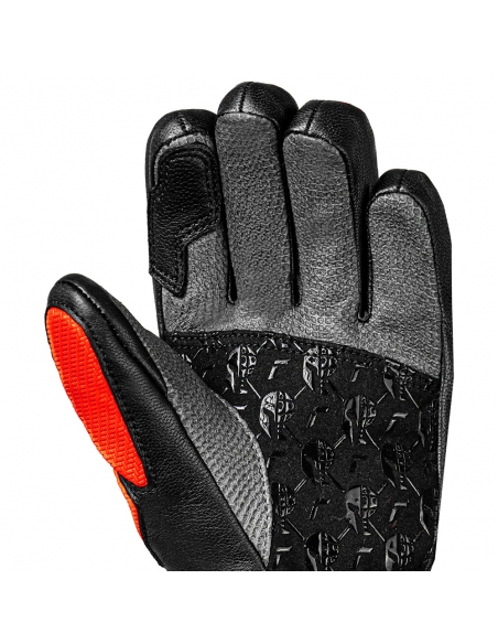 Rękawice narciarskie Reusch Worldcup Warrior GS Junior (pięciopalczaste) Black/Silver/Fluo Red