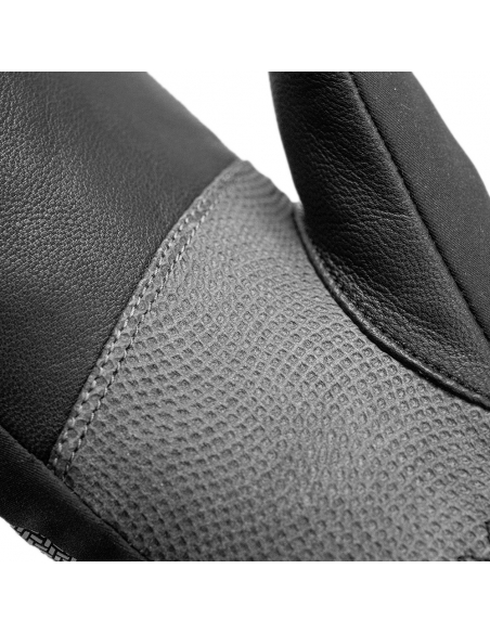 Rękawice narciarskie Reusch WorldCup Warrior R-TEX® XT Mitten Junior (jednopalczaste) Black/Silver/Fluo Red