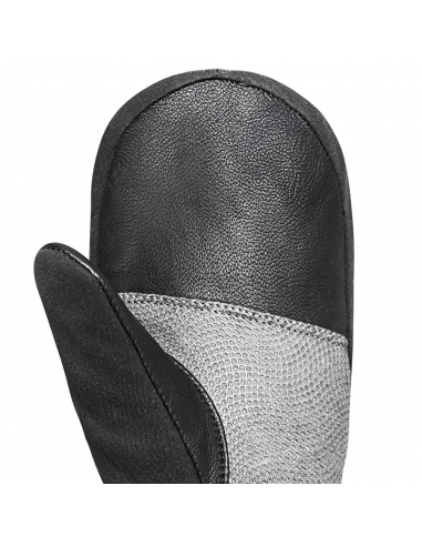 Rękawice narciarskie Reusch WorldCup Warrior R-TEX® XT Mitten Junior (jednopalczaste) Black/Silver/Fluo Red