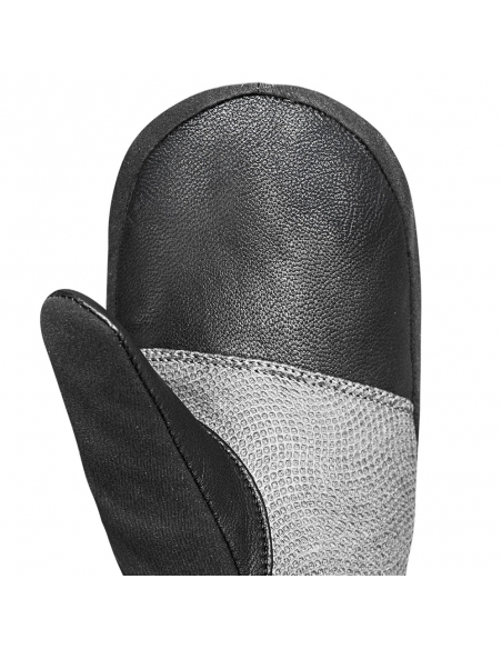 Rękawice narciarskie Reusch WorldCup Warrior R-TEX® XT Mitten Junior (jednopalczaste) Black/Silver/Fluo Red