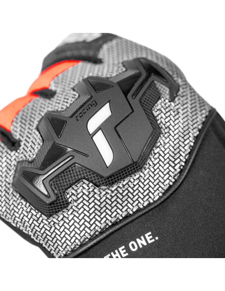 Rękawice narciarskie Reusch WorldCup Warrior R-TEX® XT Junior (pięciopalczaste) Black/Silver/Fluo Red