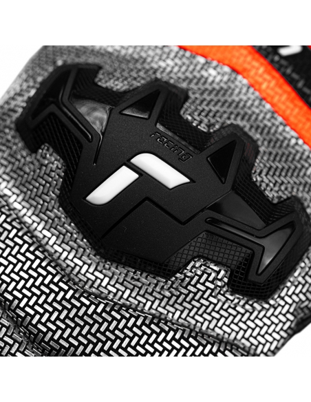 Rękawice narciarskie Reusch Worldcup Warrior GS Junior Mitten (jednopalczaste) Black/Silver/Fluo Red