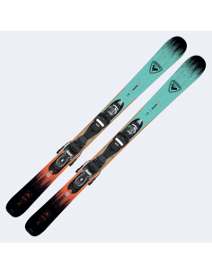 Narty dziecięce Rossignol SENDER JUNIOR + wiązania Look...