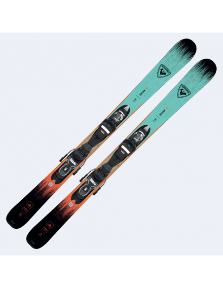 Narty dziecięce Rossignol SENDER JUNIOR + wiązania Look XPRESS 7 GW