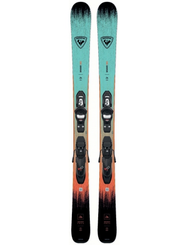 Narty dziecięce Rossignol SENDER JUNIOR + wiązania Look KID 4 GW