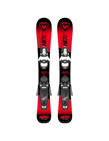 Narty Rossignol HERO KID + wiązania Look TEAM 4 GW