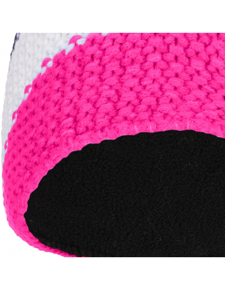 Czapka z pomponem Reusch Enzo Beanie Crimson/Knockout Pink