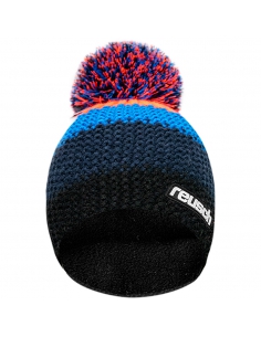 Czapka z pomponem Reusch Enzo Beanie Black/Black...