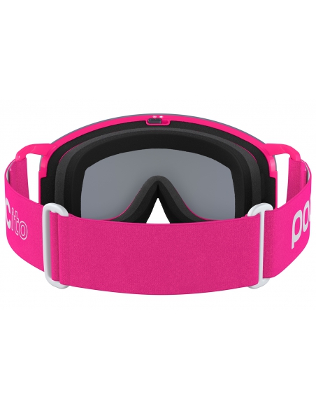 Gogle narciarskie POC POCito NEXAL Fluorescent Pink / Partly Sunny Silver