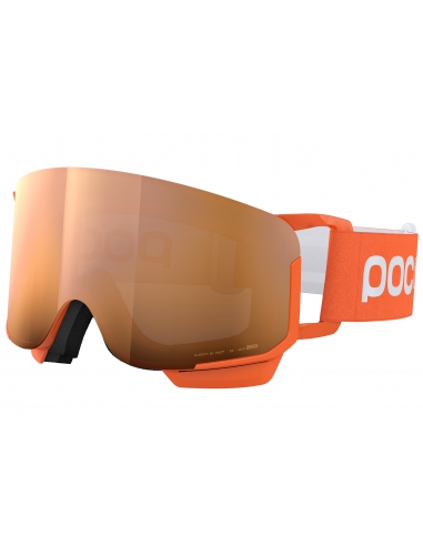 Gogle narciarskie POC POCito NEXAL Fluorescent Orange / Partly Sunny Light Orange