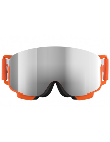 Gogle narciarskie POC POCito NEXAL Fluorescent Orange / Partly Sunny Silver