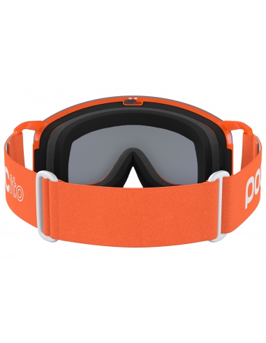 Gogle narciarskie POC POCito NEXAL Fluorescent Orange / Partly Sunny Silver
