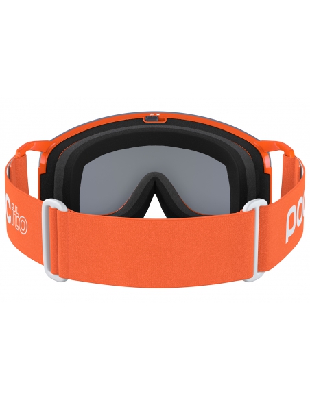 Gogle narciarskie POC POCito NEXAL Fluorescent Orange / Partly Sunny Silver