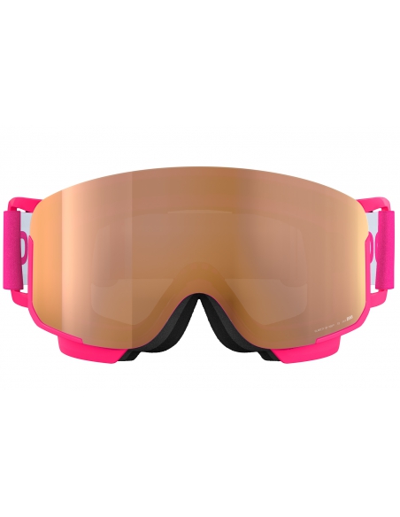 Gogle narciarskie POC POCito NEXAL Fluorescent Pink / Partly Sunny Light Orange