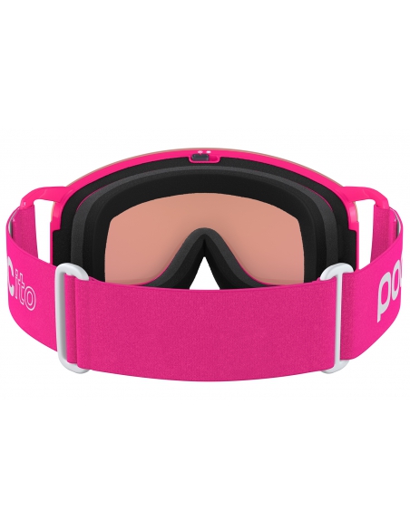 Gogle narciarskie POC POCito NEXAL Fluorescent Pink / Partly Sunny Light Orange
