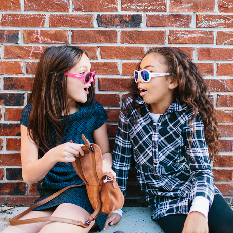 Okulary przeciwsłoneczne dla dzieci Babiators Aces Aviator Popstar Pink lustrzane szkła 6+