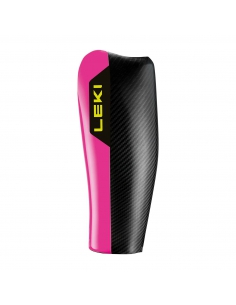 Ochraniacze narciarskie na przedramiona Leki Protector Carbon Flex 3.0 Big Carbon/Neon-Pink