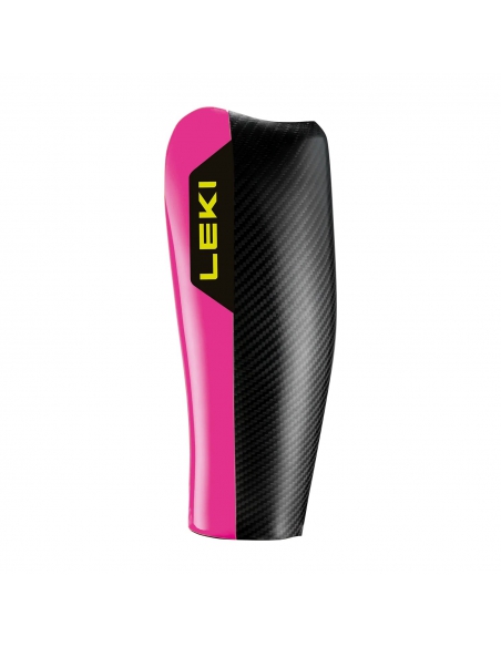 Ochraniacze narciarskie na przedramiona Leki Protector Carbon Flex 3.0 Big Carbon/Neon-Pink