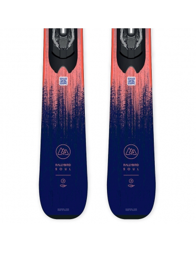 Narty dziecięce Rossignol RALLYBIRD JUNIOR + wiązania Look XPRESS 7 GW