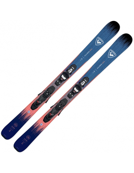 Narty dziecięce Rossignol RALLYBIRD JUNIOR + wiązania Look KID 4 GW