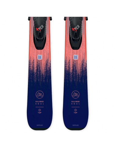 Narty dziecięce Rossignol RALLYBIRD JUNIOR + wiązania Look KID 4 GW