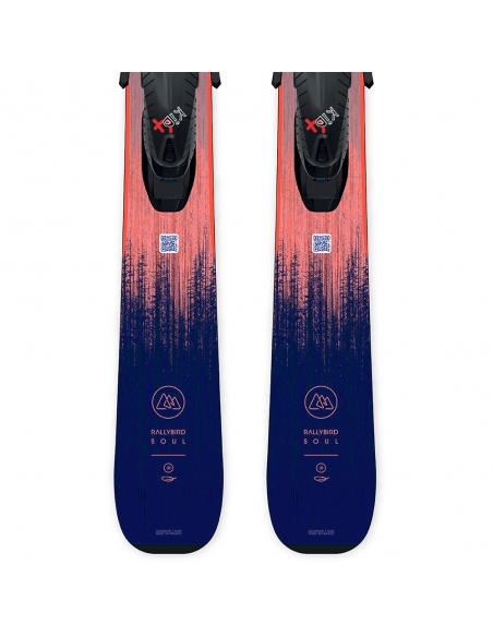 Narty dziecięce Rossignol RALLYBIRD JUNIOR + wiązania Look KID 4 GW