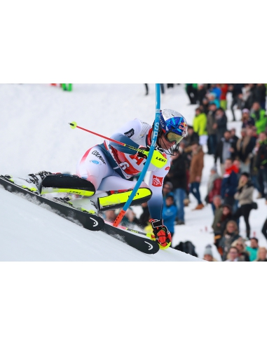 Ochraniacze-gardy na kije narciarskie Leki Gate Guard Closed WorldCup Neon Yellow