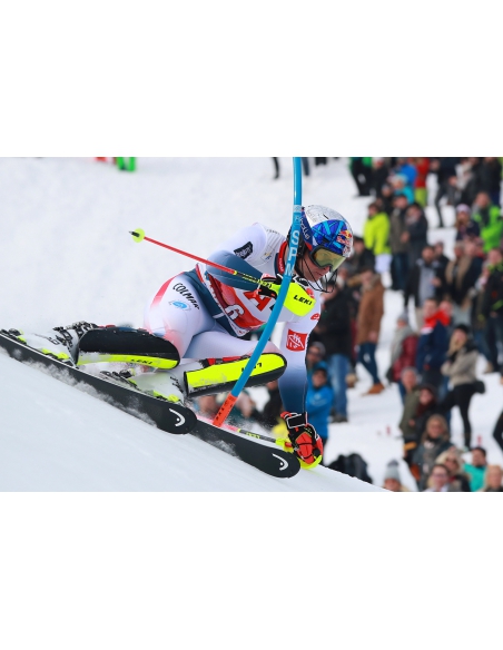 Ochraniacze-gardy na kije narciarskie Leki Gate Guard Closed WorldCup Neon Yellow