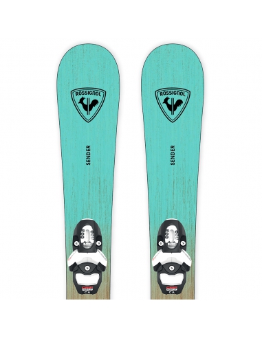 Narty dziecięce Rossignol SENDER KID + wiązania Look TEAM 4 GW