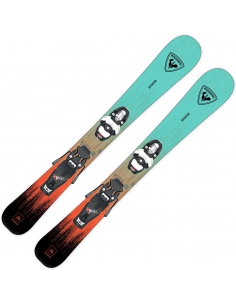 Narty dziecięce Rossignol SENDER KID + wiązania Look TEAM 4 GW
