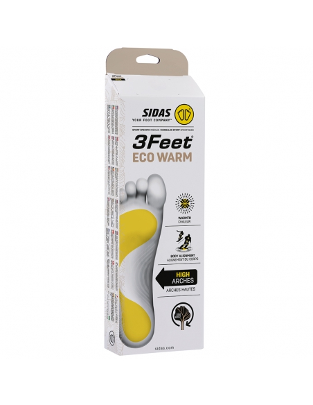 Wkładki do butów narciarskich Sidas Winter 3Feet Eco Warm High