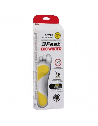 Wkładki do butów narciarskich Sidas 3Feet Eco Winter High